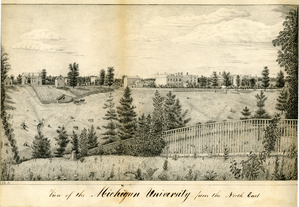 When Henry Tappan was invited to become U-M’s first president, the University consisted of a few scattered buildings on a 40-acre field.